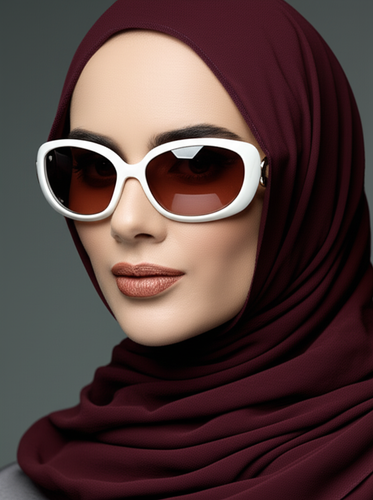 عینک سفید برند اوپتلی زنانه