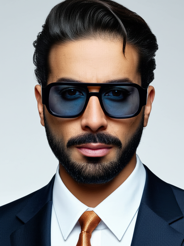 عینک شب مردانه یووی ۴۰۰ سایز بزرگ