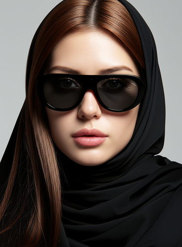عینک آفتابی کائوچویی طرح ریبن فشن