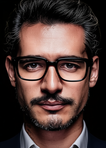 عینک بلوکات آماده مردانه کروم هارتز