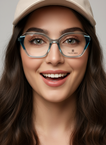 عینک طبی زنانه trussardi گربه ای