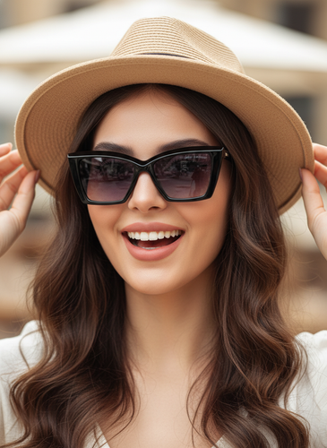 عینک افتابی زنانه گربه ای سینت لورن