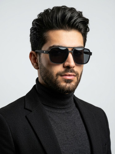 عینک آفتابی مردانه مشکی اوگا