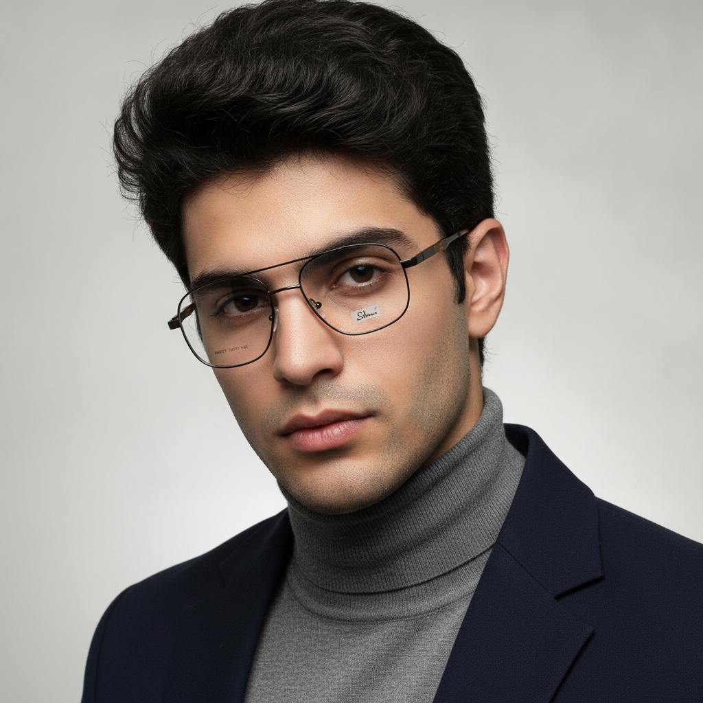عینک طبی مردانه   silmo  فلزی مربعی