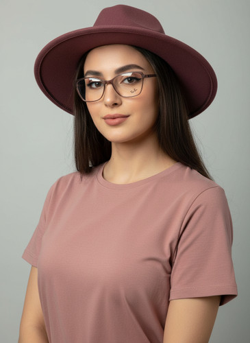 عینک طبی زنانه rayban نیمه گربه ای ساز کوچک