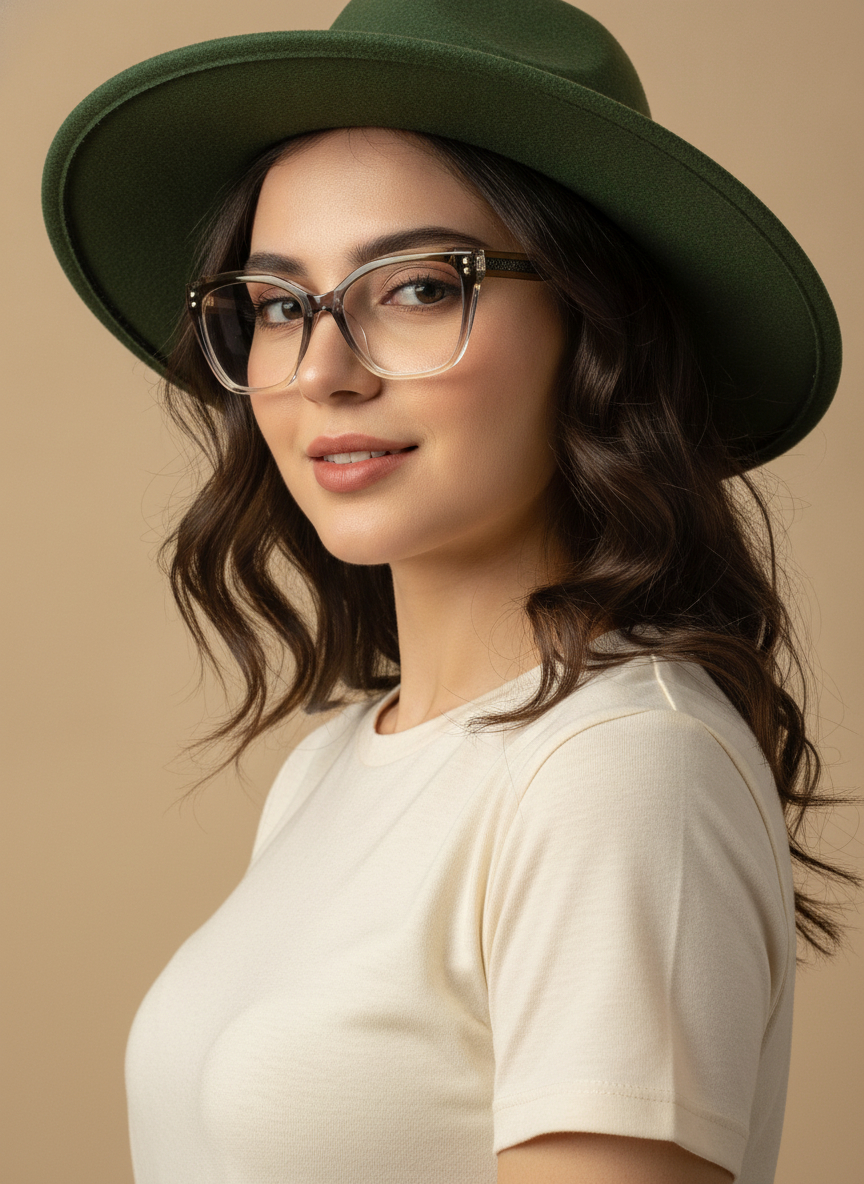 عینک طبی زنانه sepori گربه ای سایز بزرگ