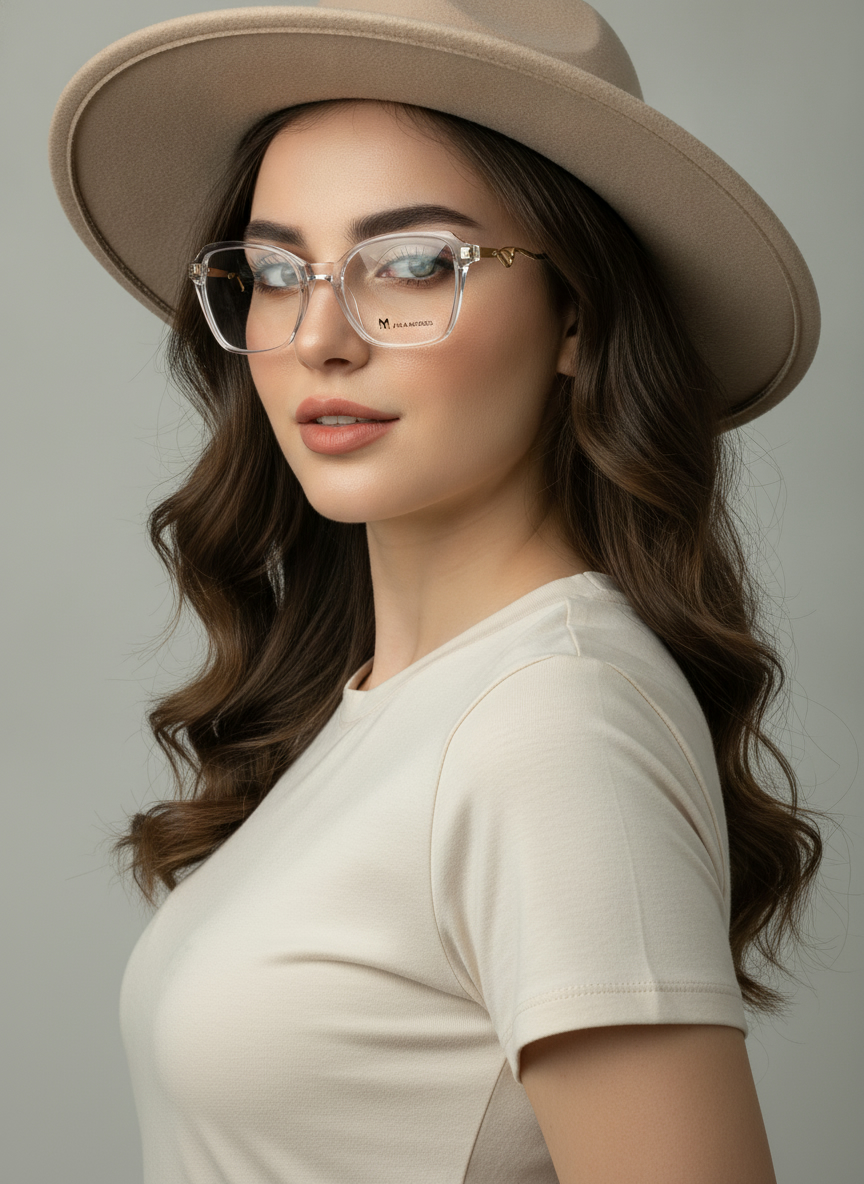 عینک طبی زنانه انا مورییس شیشه ای سایز کوچک