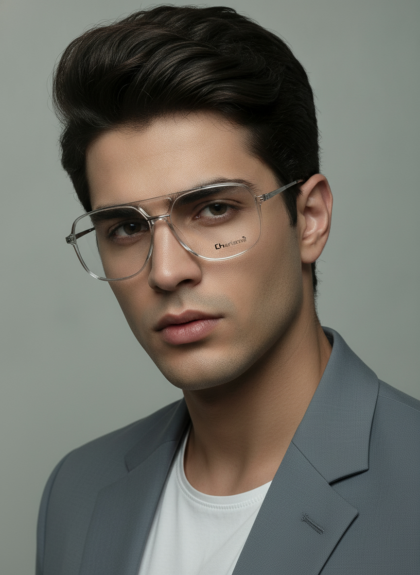 عینک طبی مردونه charisma  شیشه ای