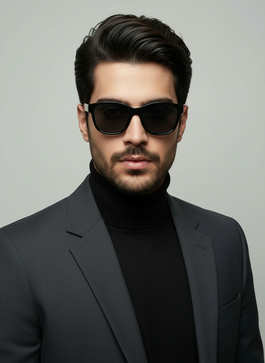 عینک افتابی مردانه اورجینال sanremo مشکی