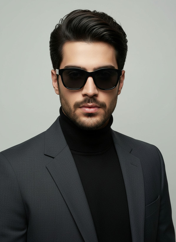 عینک افتابی مردانه اورجینال sanremo مشکی