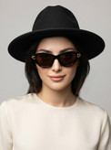 عینک افتابی زنونه خاص و ترند مشکی tiffany
