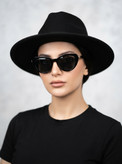 عینک افتابی زنانه نیمه گربه ای خاص و شیکbulgari