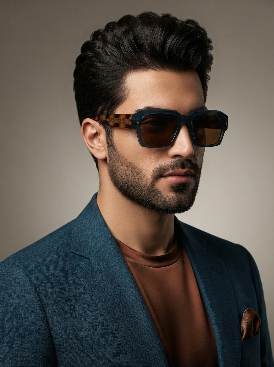 عینک آفتابی مردانه برند گوچی فشن