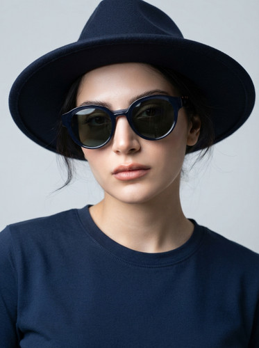 عینک افتابی زنانه اورجینال گرد chic دسته سیم