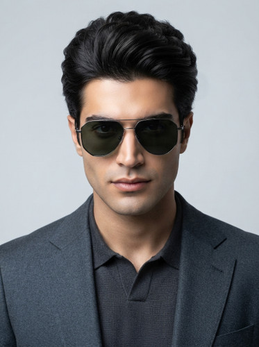 عینک آفتابی مردانه فلزی chic کلاسیک