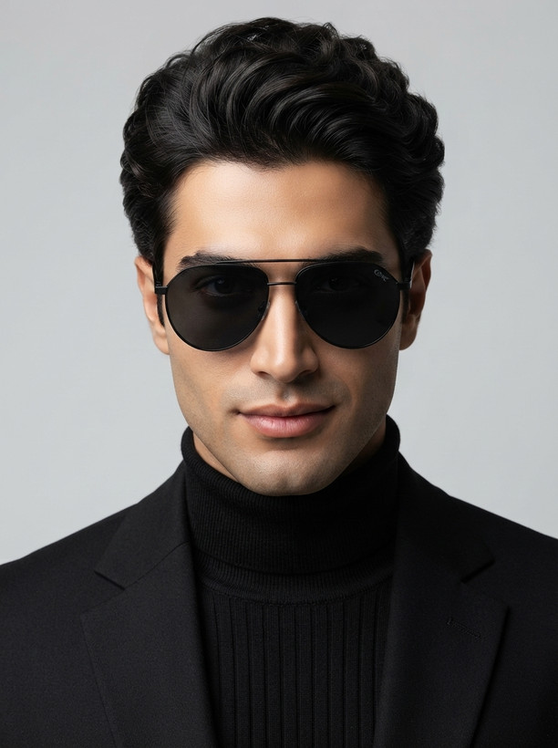 عینک آفتابی مردانه فلزی chic تخم مرغی