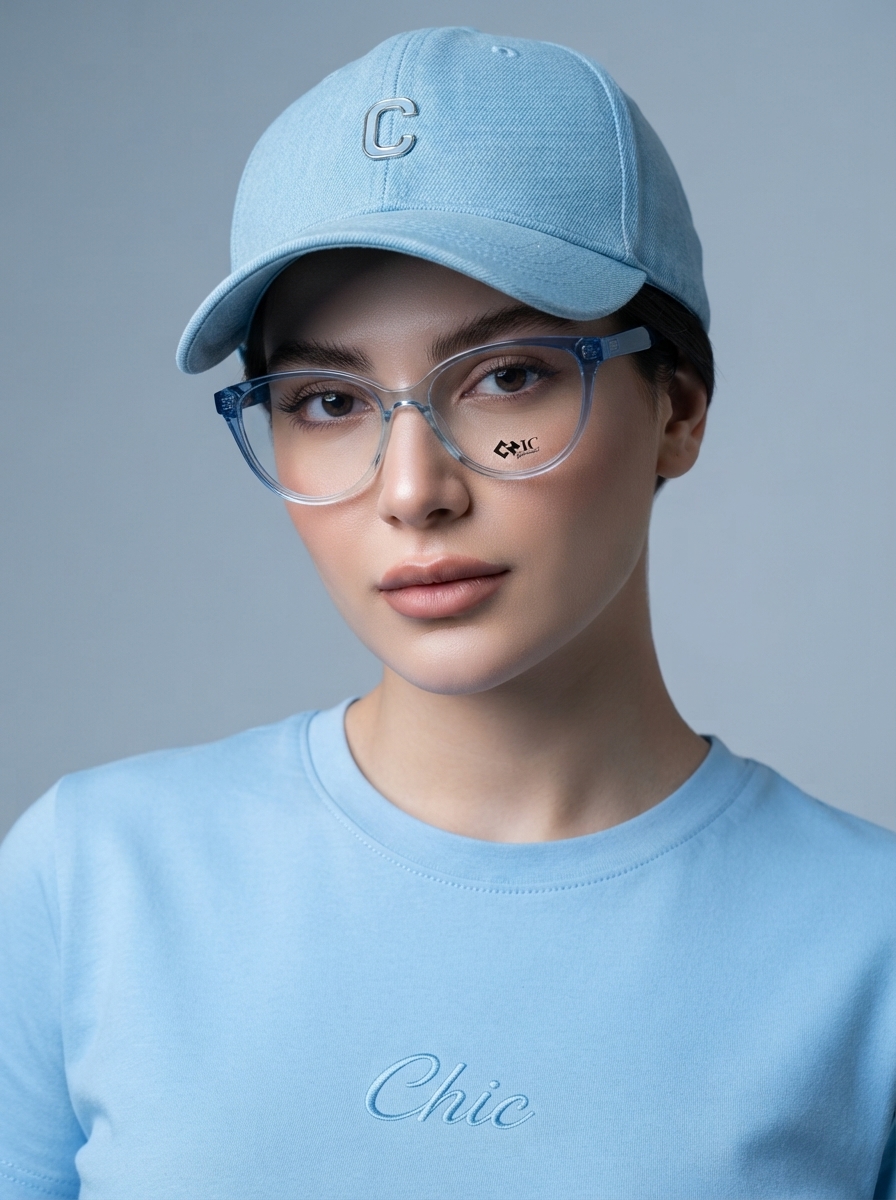 عینک طبی زنانه  chic گرد ظریف