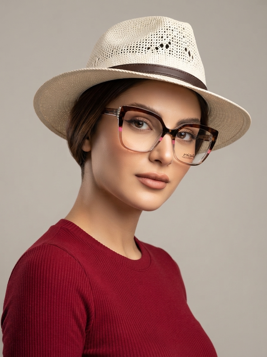 عینک طبی زنانه viol گربه ای خاص و فشن